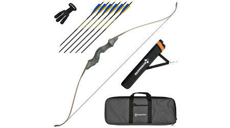 купите АКЦИЯ! Традиционный лук Bowmaster Black Bear - комплект в Казани