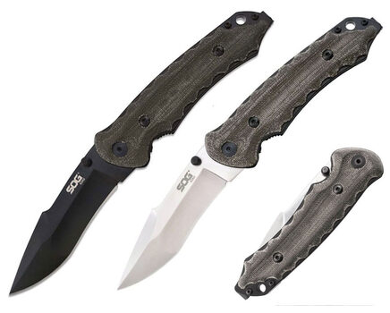 Купите складной нож SOG Kiku Folder Small Satin и Black (KU1001 - KU1002) в Казани в нашем интернет-магазине