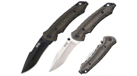 купите Нож складной SOG Kiku Folder Small Satin и Black / KU1001 - KU1002 в Казани