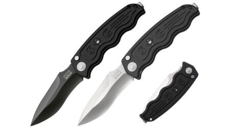 купите Нож автоматический SOG TAC Auto Tactical Drop Point Satin и TiNi Black / ST05 - ST06 в Казани