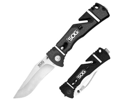 Купите полуавтоматический складной нож SOG Trident Elite TF101 в Казани в нашем интернет-магазине