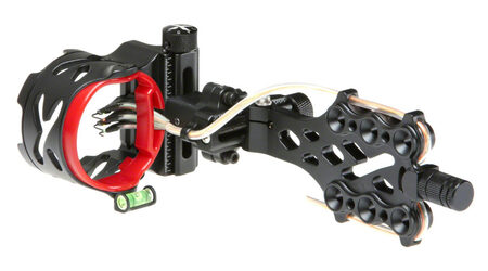 купите Прицел для блочного лука AXT Primal X5 (5 пинов, 0.019", микрорегулировка, подсветка) в Казани