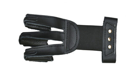 купите Перчатка кожаная JX502 черная для стрельбы из лука в Казани