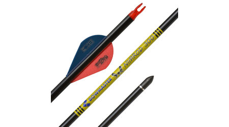 купите Карбоновая стрела для лука Bowmaster Nimrod с оперением Blazer 2" (Боумастер Нимрод), упак. 12 шт. в Казани