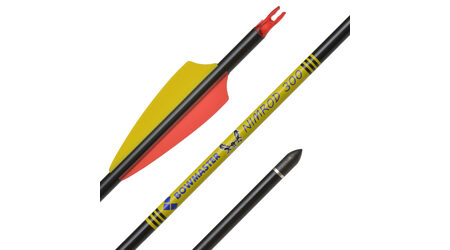 купите Карбоновая стрела для лука Bowmaster Nimrod с оперением Shield 3" (Боумастер Нимрод), упак. 12 шт. в Казани