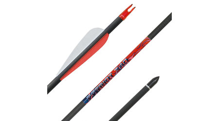 купите Карбоновая стрела для лука Bowmaster Patriot 340, оперение  3'' Streamline  в Казани