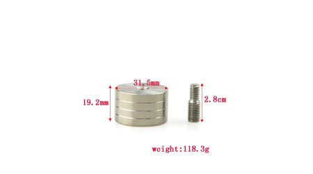 купите Грузик 116 грамм Bowmaster PR617 для карбоновых стабилизаторов в Казани