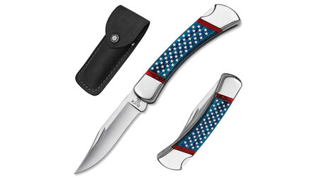 купите Нож складной Buck 110 Stars & Stripes Folding Hunter Limited Edition / 0110BLSUSA в Казани