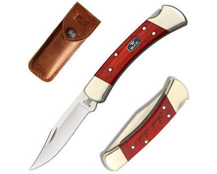 Купите складной нож Buck 110 Folding Hunter Chairman Cherry 420HC 0110CWSNK в Казани в нашем интернет-магазине