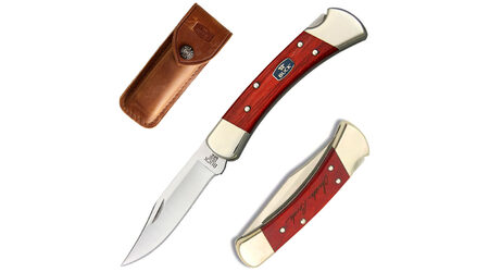 купите Нож складной Buck 110 Folding Hunter Chairman Cherry 420HC / 0110CWSNK в Казани