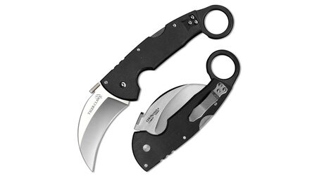 купите Нож-керамбит складной Cold Steel Tiger Claw Plain Edge / 22KF в Казани