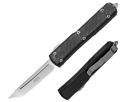 Купите автоматический выкидной нож Microtech Ultratech Tanto Contoured Chassis Carbon Fiber 123-4CF в Казани в нашем интернет-магазине