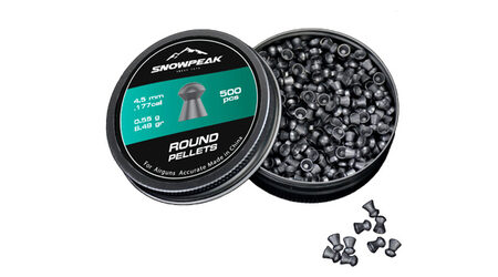 купите Свинцовые пульки для пневматики SnowPeak Round калибр 4.5 мм в Казани