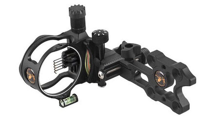 купите Прицел для блочного лука Topoint DB8150 черный (5 пин, микрорегулировка, подсветка) в Казани