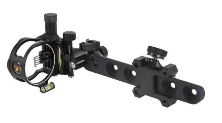 купите Прицел для блочного лука Topoint DB8250 (5 пинов, микрорегулировка, подсветка) в Казани