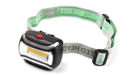 купите Светодиодный налобный фонарь UltraFire Flat LED 3W в Казани