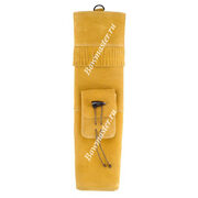 Колчан для стрел заплечный желто-коричневый